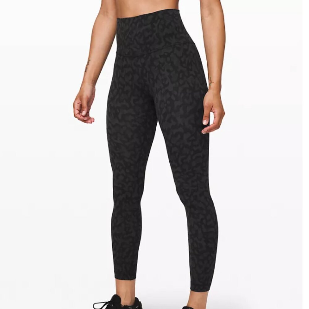 lululemon Align™ High-Rise Pant 25" Formation Camo Deep Coal Multi